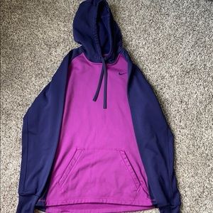 Nike Dri Fit Purple Hoodie